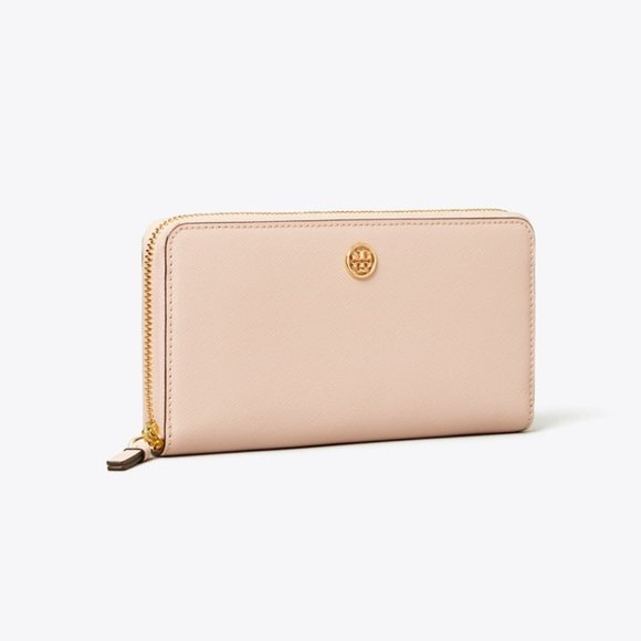 Tory Burch Handbags - LIKE NEW - Authentic Tory Burch Robinson Continental Leather Wallet